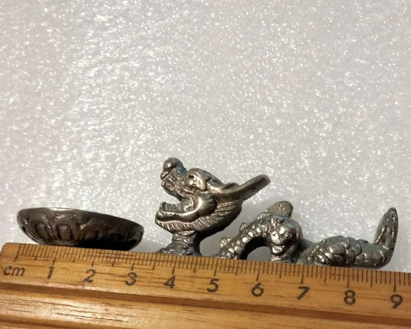 Old Chinese Dragon small Asian Oriental Art Figurine Cast IronLOOK At My BUY NOW listings NO WAITING