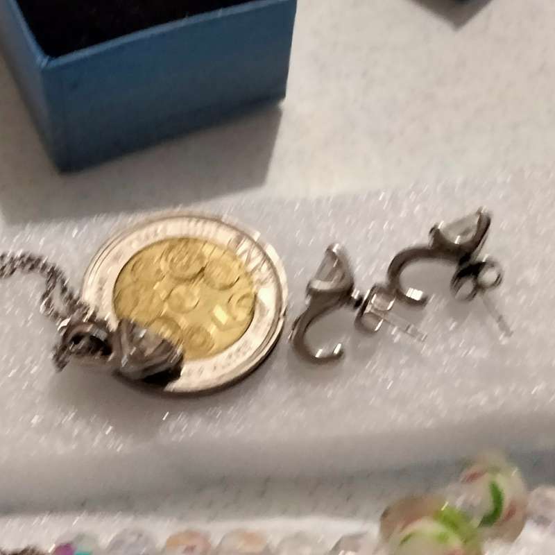CZ Collection Carl Zucconi Necklace+Earrings Original box-BUY NOW-NO WAITING