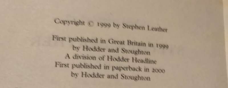 Book USED -Author Stephen Leather - The Bomb Maker this edition PB 2004 softcover