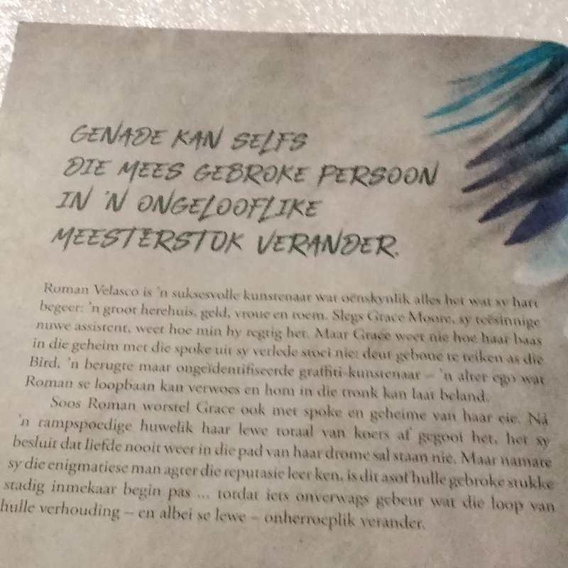 Book AFRIKAANS -Author FRANCINE RIVERS - DIE MEESTERSTUK edition PB 2018 pre-owned