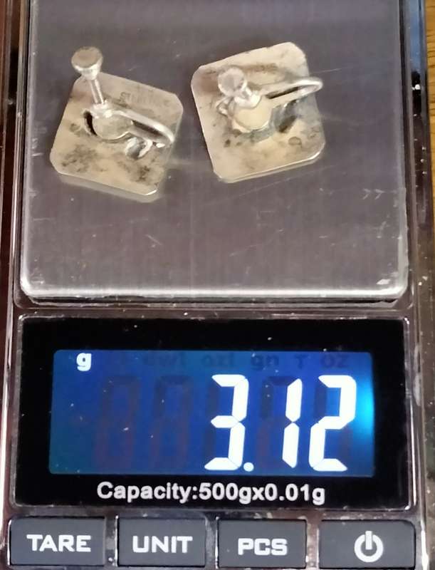 Sterling silver Earrings screw on Acorns +Box Look at my Buy Now listings No Waiting