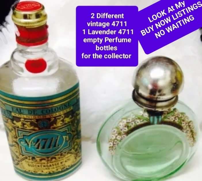 RARE Vintage 4711 Perfume Bottles - The Lavender - items 2