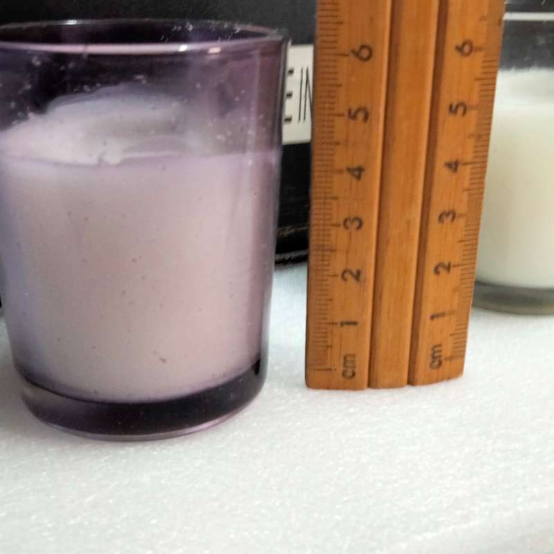 3 candle holders glass+used candles+Metal Rectangular flurdelys design LOOK At My BUY NOW NO WAITING