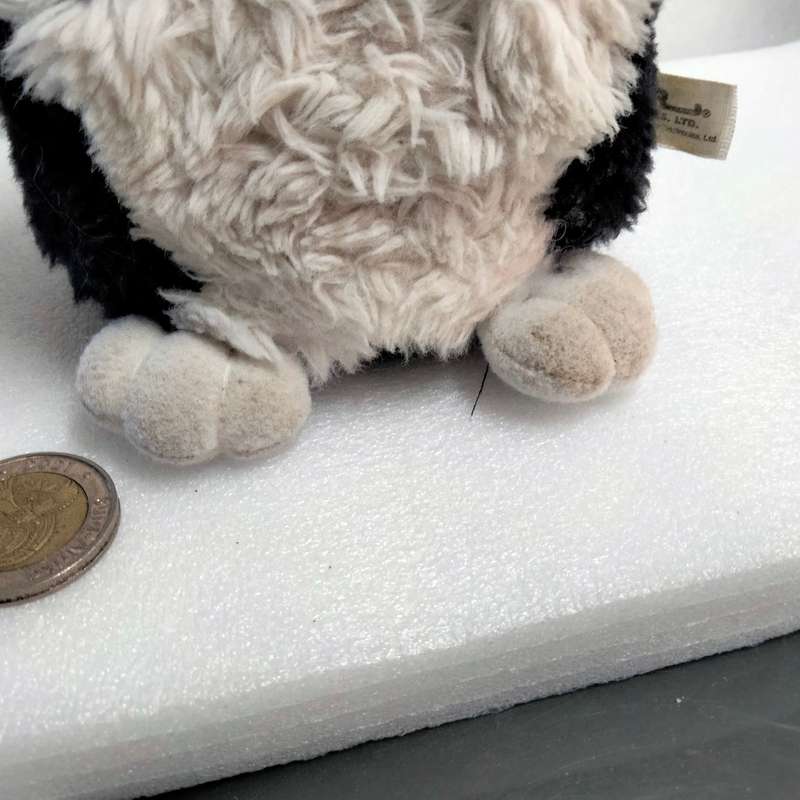 1998 SKUNK FURBY Neon green eyes white stripe china Look at my Buy Now listings No Waiting