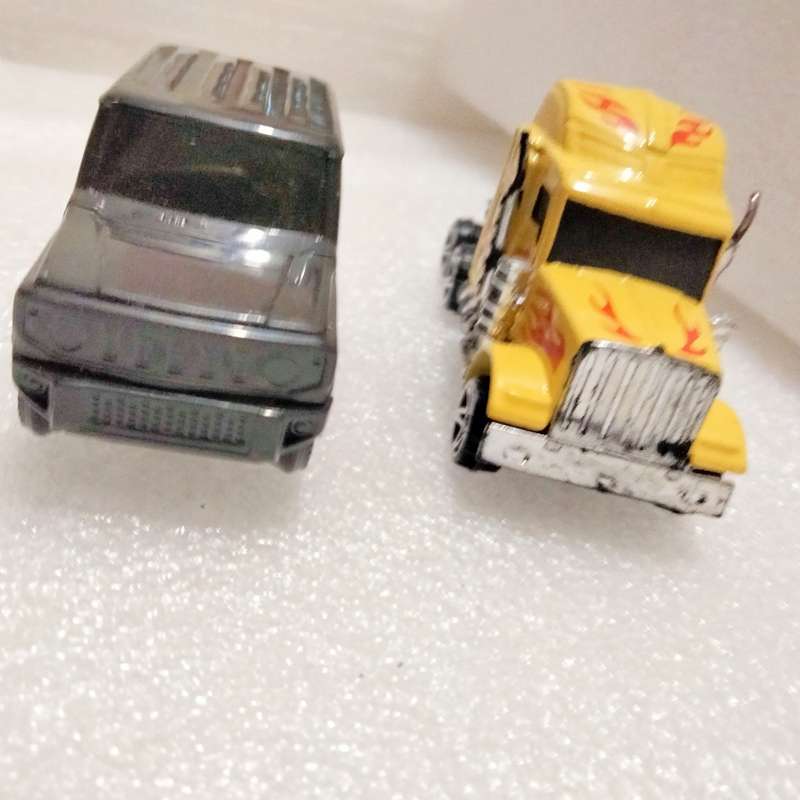 Suzuki Jimmy Tomica 2021 McDonald's + freight truck yellow red flames Look at my Buy Now No Waiting