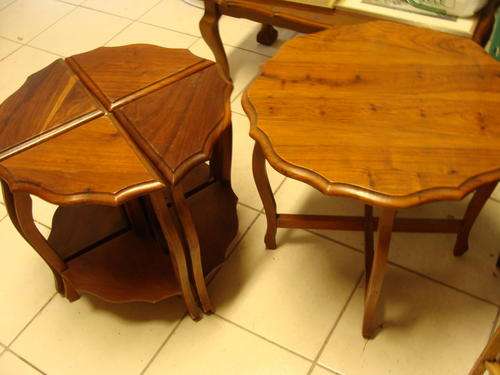 !!!WOW!!!!WOW!!!WOW STUNNING ANTQUE 5pceSIDE TABLE SET !!!FANTASTIC-BUY NOW