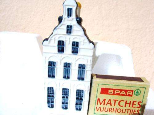 BOLS No 25 !!!KLM BLUE DELFTS BOLS PORCELAIN miniature @@LOTS OF PICTURES LOOK@@