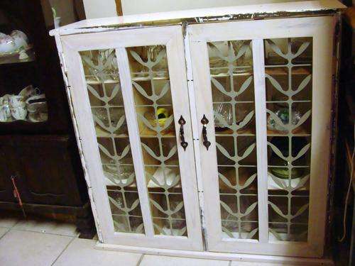 WOW %%WOWPIGEON HOLES-WOODEN CUPBAORD-DISTRESSED-transport to JHB R400.00