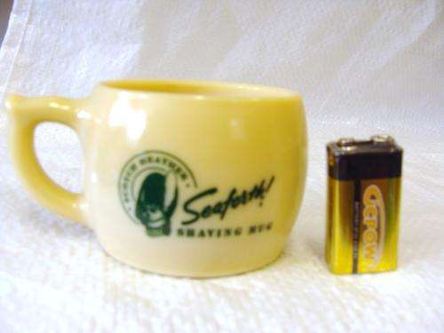 EXQUISITE *Milk glass 1 SEAFORTH SHAVING MUG Scotch Heatherll@@katmy BUY NOWitems*NO WAITING
