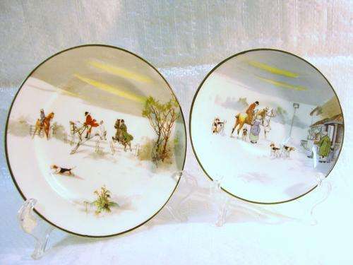 ROYAL DOULTON *CAKE/SIDE PLATE & SAUCER MADE-IN-ENGLAND -TWO  pieces