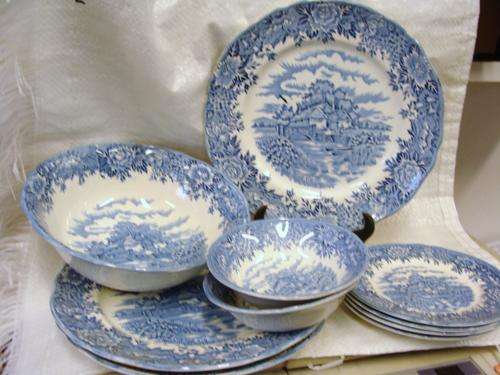 SALEM CHINA Co  *10 *assorted pieces-HAND ENGRAVED-ENGLAND**BUY NOW no waiting close as bid on