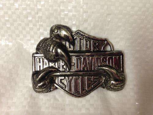BELT BUCKLE "HARLEY DAVIDSON  "BACK STAMPED "MADE IN USA" !! !!!!!