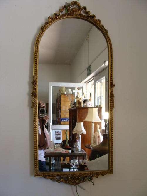 GOLD FRAME WOOD TOP SHAPE RIBBON -EXCEPTIONAL QUALITY