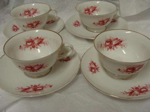 1x ROSENTHAL COFFEE DUO'S @@@BEAUTIFUL ROSES@@@