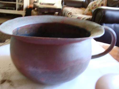 POTTY  COPPER  @@GREAT FOR POT PLANT