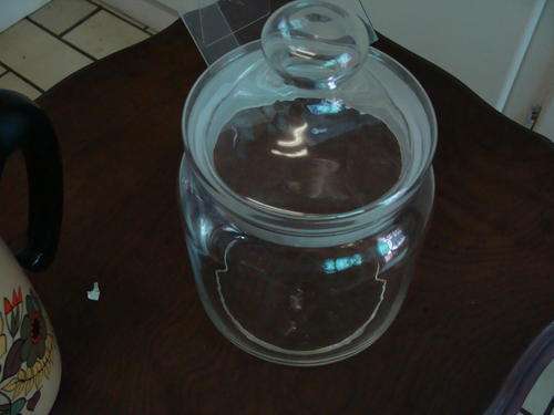 PRETTY LARGE SWEET OR BISCUIT BARREL