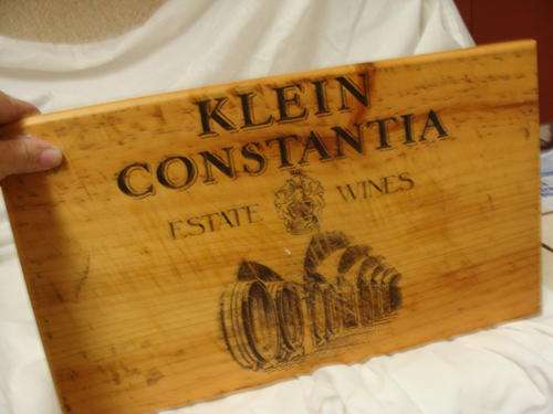 BREAD BOARD WITH KLEIN CONSTANTIA  ON