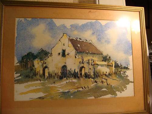 PRINT UNDER GLASS #  DONECOT MEERLUST !!WOW !!STUNNING