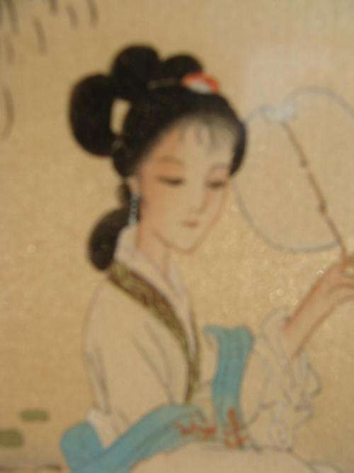 ORIENTAL WATER COLOUR ~!!!!!EXQUISITE!!!!!!