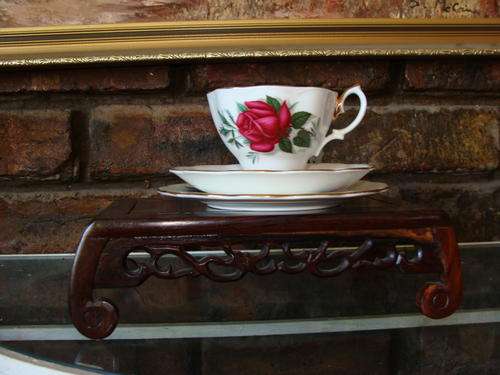 Royal Albert trio Sweet Romance  Red Rose
