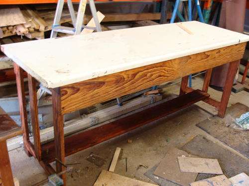 R599.00 LONG TABLE -impregnated vegetable oilL1870MMH800W600mmeEL-JHB transport R400.00