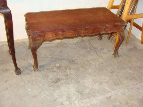R499.00-!!!WOW!!!!  MONTH END SPECIAL -OLD BALL AND CLAW COFFEE TABLE lovingly restored