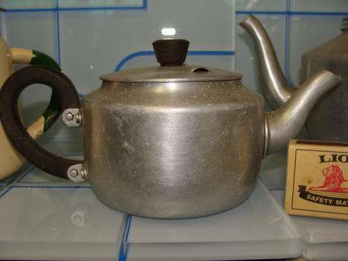 ALUMINIUM - TEA POT -SMALL-2cups