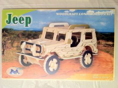 wooden crafts jeep