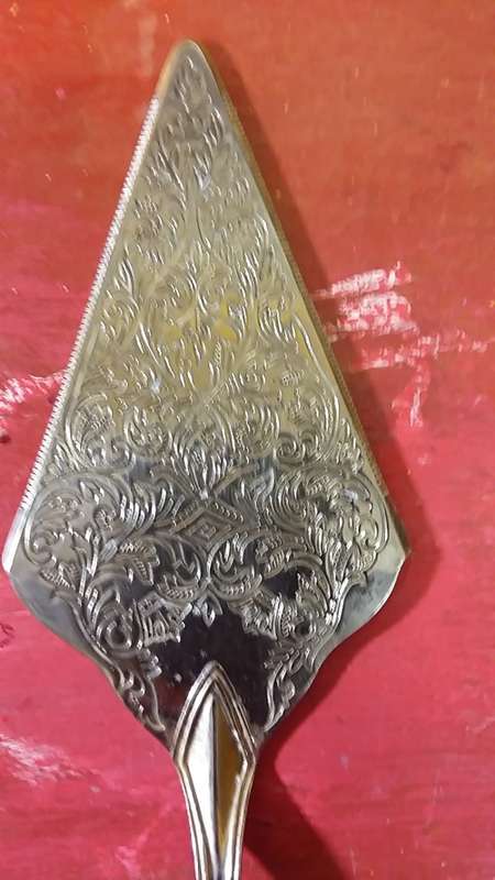 Cake Lifter and Cutter Exquisite pattern