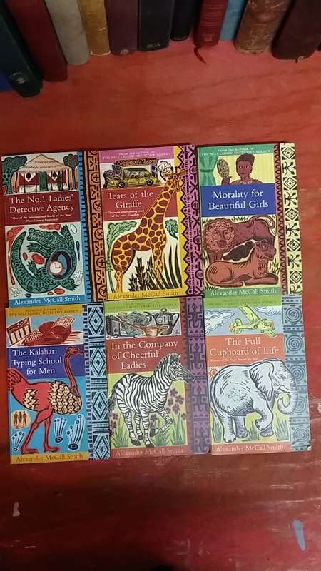 NO. 1 DETECTIVE LADIES AGENCY by ALEXANDER McCALL SMITH (6 BOOKS SET) Set in Botswana