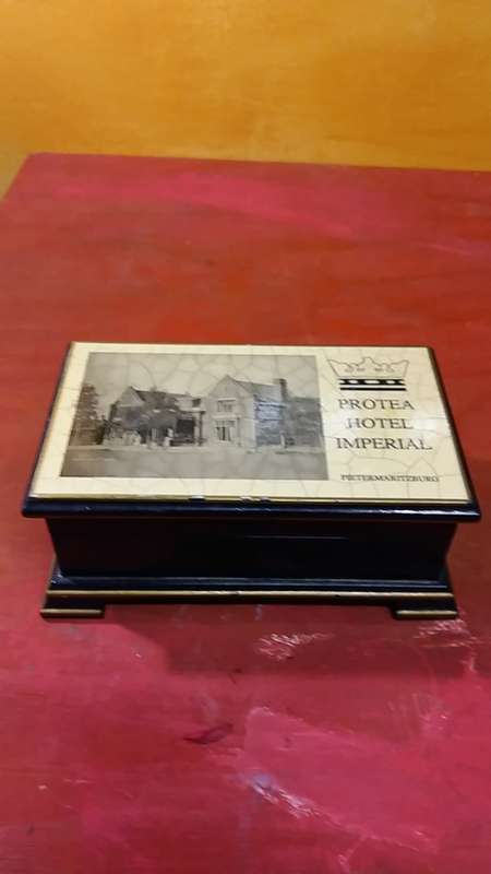 COLLECTABLE PROTEA HOTEL IMPERIAL PIETERMARITZBURG MULTIPURPOSE BOX : UNUSUAL ITEM