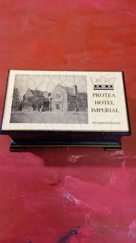 COLLECTABLE PROTEA HOTEL IMPERIAL PIETERMARITZBURG MULTIPURPOSE BOX : UNUSUAL ITEM