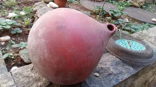 NAUTICAL DECOR SALVAGED OFF A SHIPWRECK : PRICE INCLUDES A BUOY AND LOBSTER POT