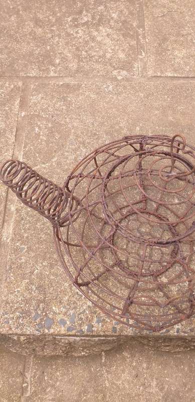 Rustic Wire Teapot