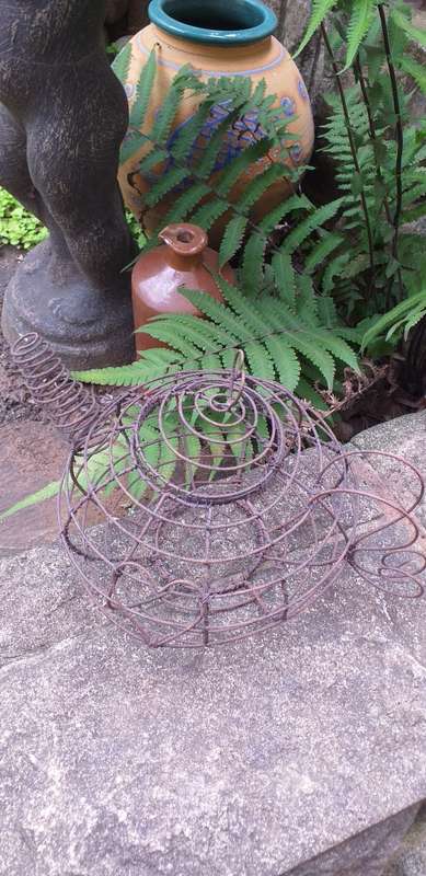 Rustic Wire Teapot