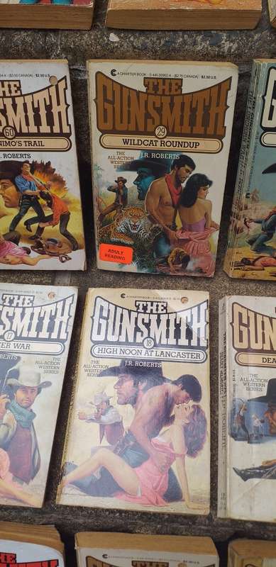 Set of 12 Cowboy Westerns Books