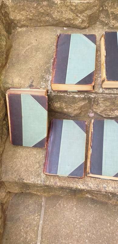 Set of 6 Antique Books on the Classics