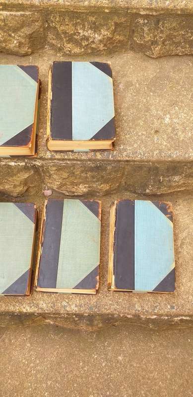 Set of 6 Antique Books on the Classics
