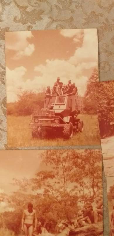 Set of 60 Sepia Photographs of the Border War