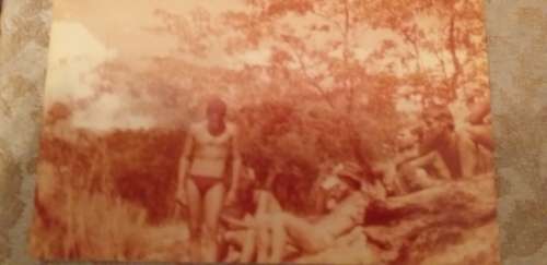 Set of 60 Sepia Photographs of the Border War