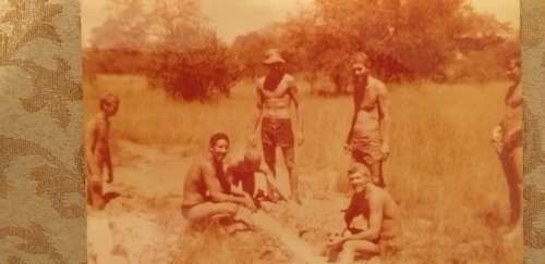 Set of 60 Sepia Photographs of the Border War