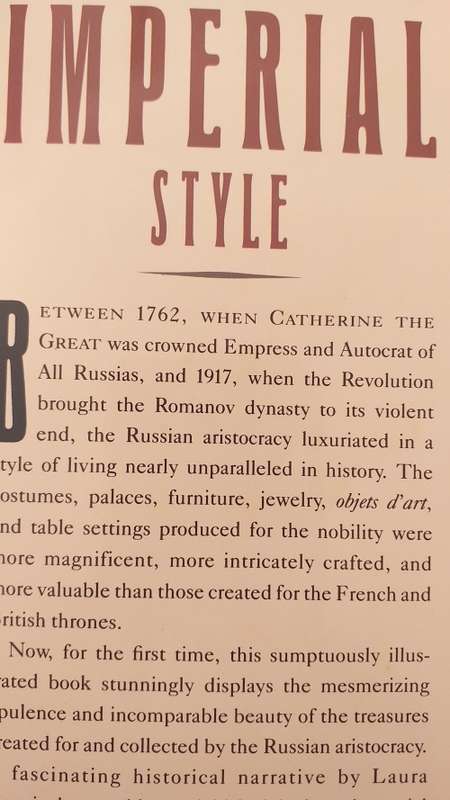 Interior Decor Book : RUSSIAN IMPERIAL STYLE by Laura Cerwinska