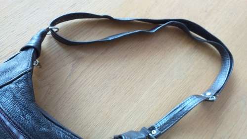 Genuine Leather Handbag with multiple compartments