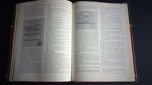 Book : Encyclopedia of South African Wine Second Edition by Fanie de Jongh