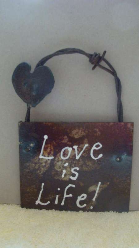 Metal Art : Motivational Message