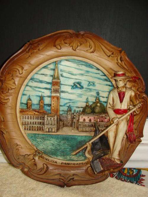Venice Gondola Plaque
