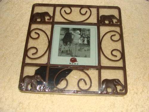 Metal Elephant photo Frame