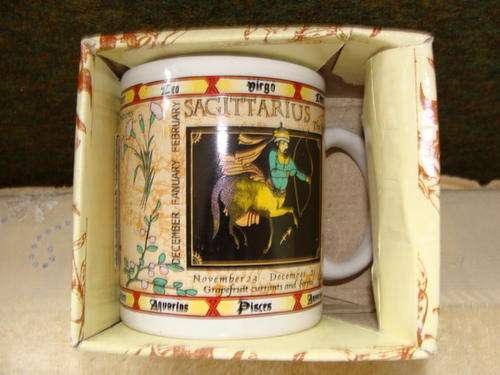 Signs of the Zodiac Mug : Sagittarius