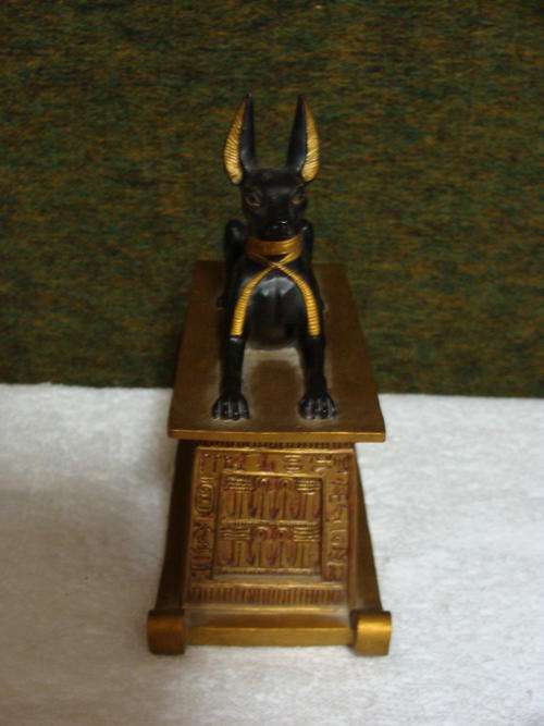 Bust of Anubis, God of the Underworld : Eqyptian treasure