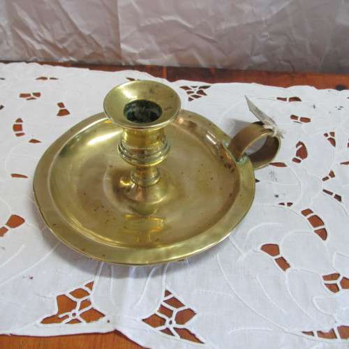 VINTAGE BRASS CANDLE HOLDER